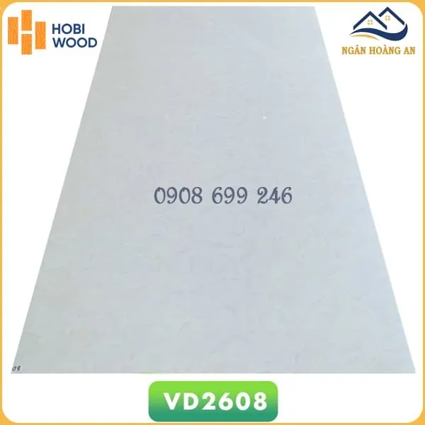 Tấm Nhựa Ốp Tường PVC Giả Đá Hobi Wood VD2608 Dày 2.6mm
